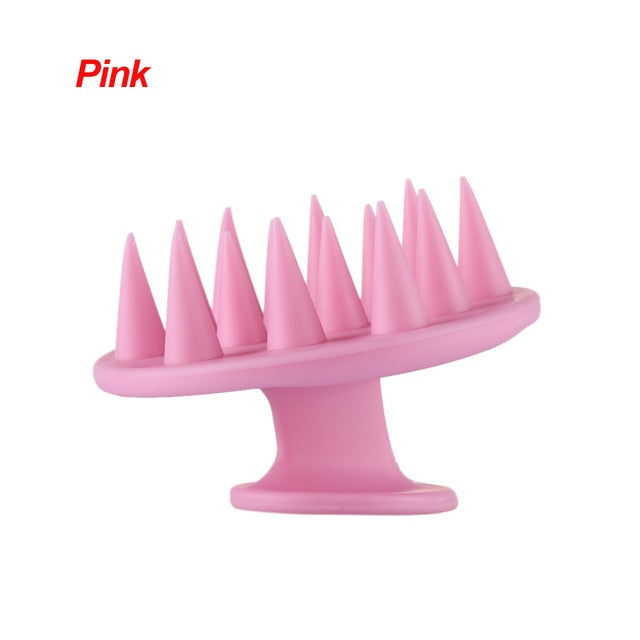 Silicone Shampoo Scalp Hair Massager