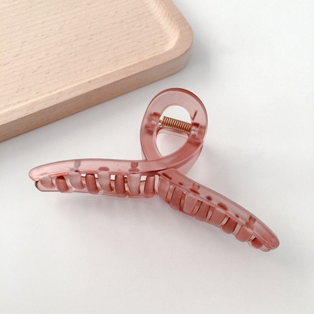 Transparent Hair Claws