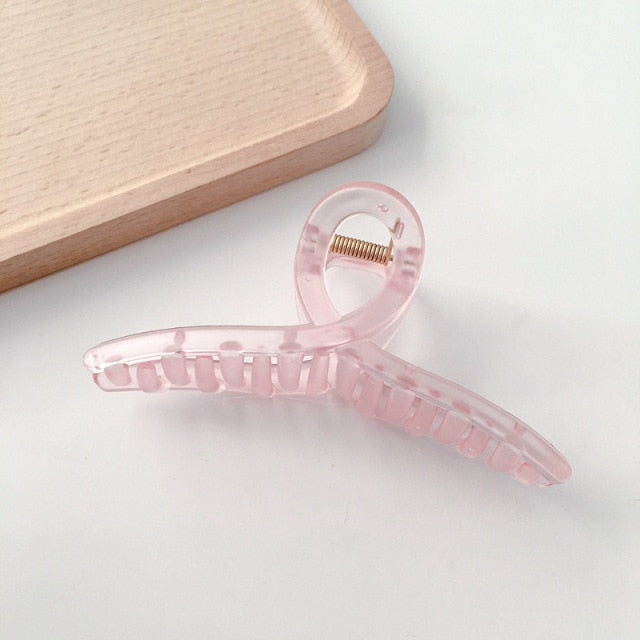 Transparent Hair Claws