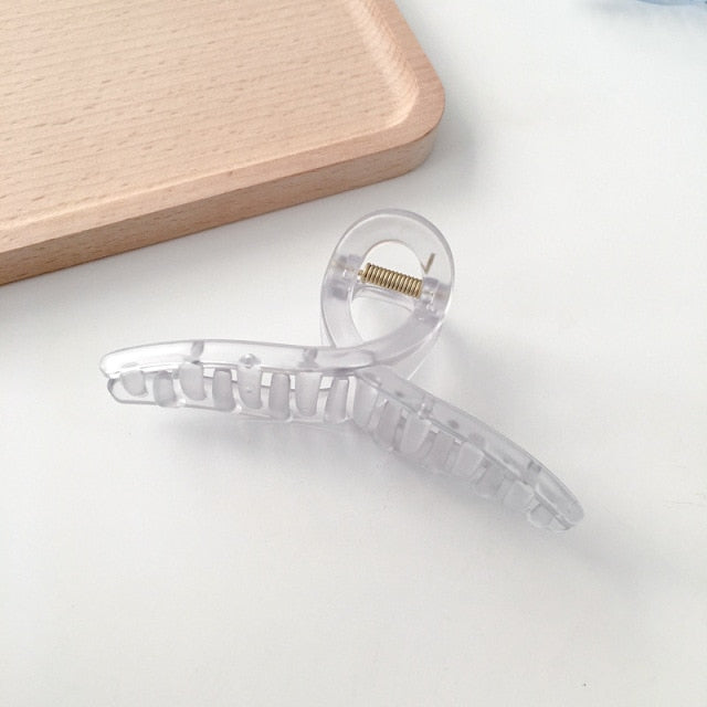 Transparent Hair Claws