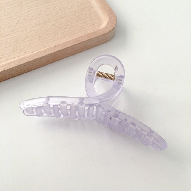 Transparent Hair Claws