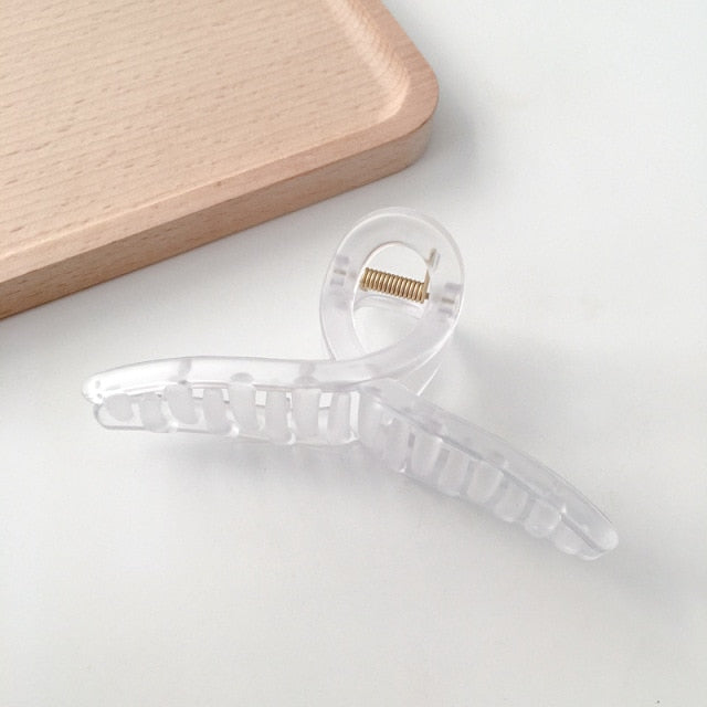 Transparent Hair Claws