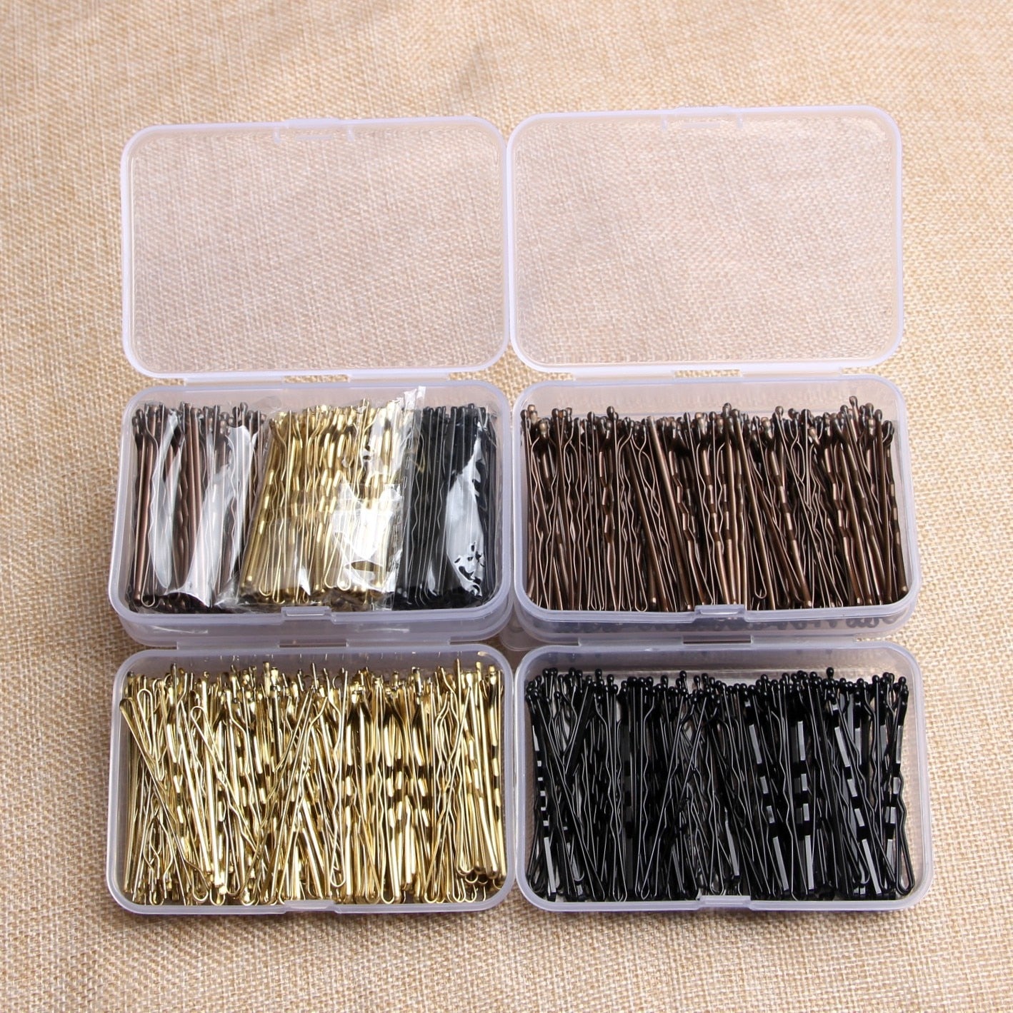 150 Pcs/Box Metal Bobby Pins