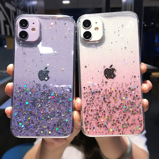 RAINBOW GLITTER Case for iPhone