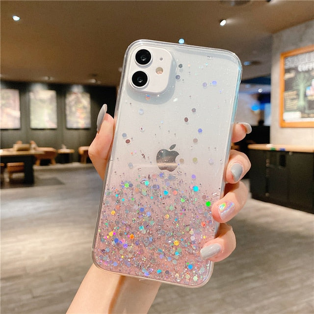 RAINBOW GLITTER Case for iPhone