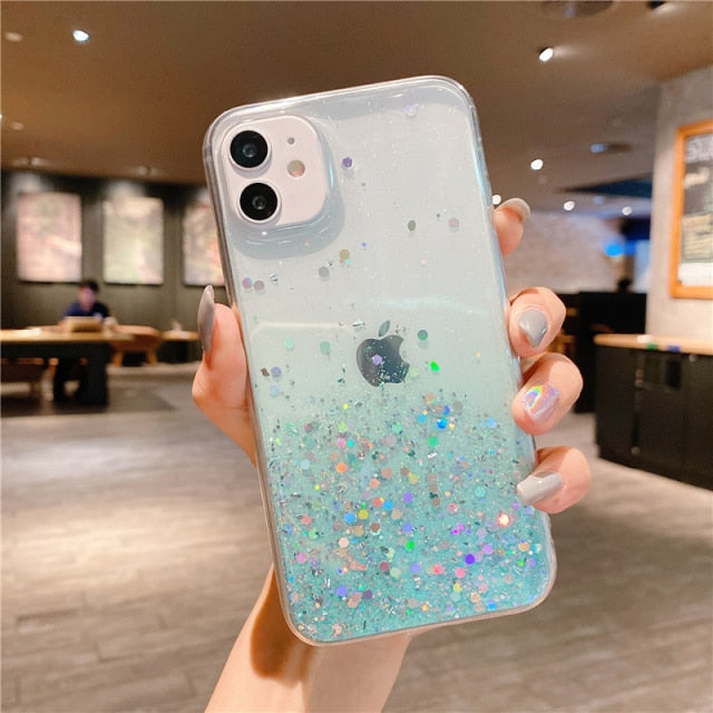 RAINBOW GLITTER Case for iPhone