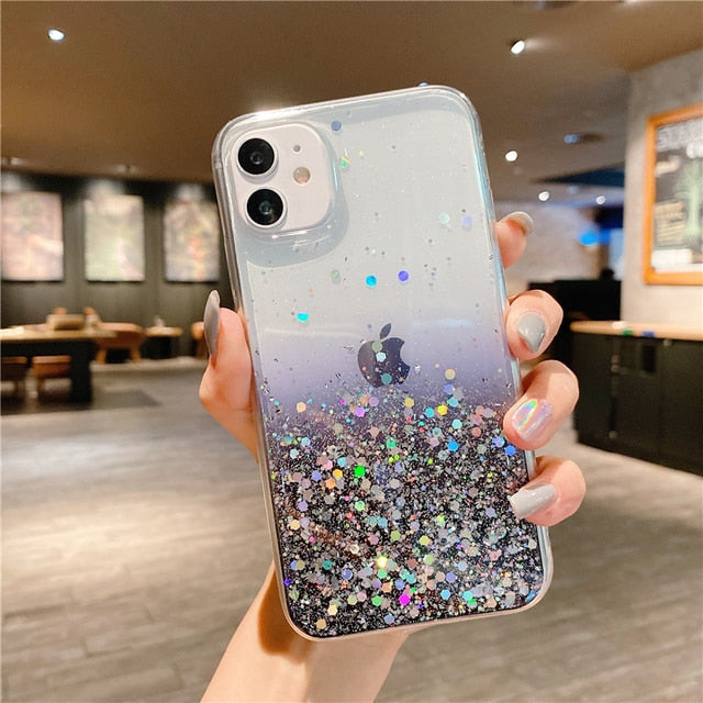 RAINBOW GLITTER Case for iPhone