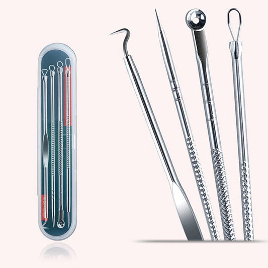 4pcs Stainless Steel Acne Removal Needles
